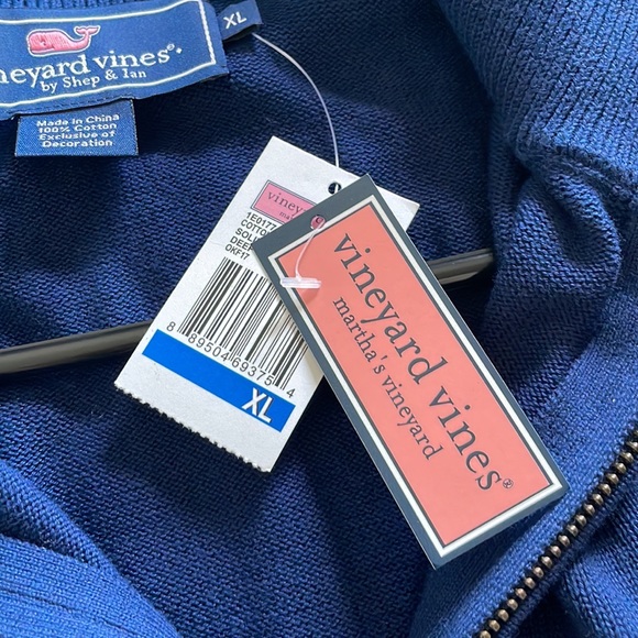 🐳 NWT Vineyard Vines 1/4 Zip Sweater 🐳 - Picture 6 of 6